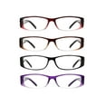 thumbnail image 2 of Eyebogo Kaylee Value 4-Pack Women Rectangular Reading Glasses, +3.25, 2 of 5