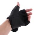 thumbnail image 4 of 1 Par De Guantes De Bicicleta Sin s De Absorción De Choque Medio Ciclismo Guantes Guantes De Motocicleta Con Diseño Antideslizante De Palma Baoblaze Guantes de medio dedo, 4 of 8