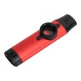 thumbnail image 3 of Kazoo de metal con boquilla de resina y diafragma de flauta, color rojo., 3 of 14
