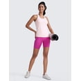 thumbnail image 4 of CRZ YOGA Women's Butterluxe Yoga Workout Tank Tops Racerback Sleeveless Camisole Athletic Gym Shirts, 4 of 6