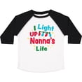 thumbnail image 3 of Inktastic Christmas I Light Up Nonna's Life Boys or Girls Toddler T-Shirt, 3 of 5