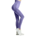thumbnail image 5 of 3D Anti Cellulite Leggings Butt Lift Booty Workout Tights Resistance Band Leggings Scrunch Butt Compression Legging Lightweight Slim Fit Pants Breathable Scrunch Butt Lifting Leggings Purple L, 5 of 7
