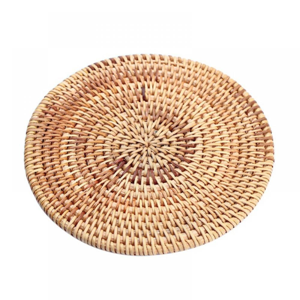Rattan Trivets for Hot Dishes,Kitchen Hot Pads for Coutertops,Pots and