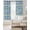 Green Blue, variant on Green Blue Stripes Blackout Curtains 90 Inch Length 2 Panels Set for Living Room Bedroom, Ocean Waves Abstract Modern Art Privacy Window Treatment Thermal Insulated Black Out Drapes 52"x90"