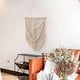 thumbnail image 3 of Macramé grande colgante de pared Boho tapiz flecos decoración de pared tejida decoración para hogar para sala de dormitorio galería Macarena tapiz tejido macramé, 3 of 8