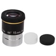 thumbnail image 1 of 1,25 Pouce 15mm 66 Degrés Grand Angle Télescope Oculaire Télescope Astronomique Accessoire pour l'Observation des Paysages Lumineux Objets Célestes Nébuleuses, 1 of 14