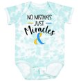 thumbnail image 3 of Inktastic No Mistakes, Just Miracles Down Syndrome Awareness Boys or Girls Baby Bodysuit, 3 of 5
