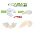 thumbnail image 4 of Sparkling White Smiles Breathable Moldable Sport Mouth Guard, Clear, 2 Pack, 4 of 5