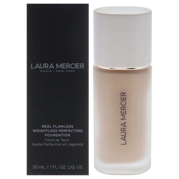 Base de maquillaje perfeccionadora sin peso Real Flawless - 2C2 Soft Sand de Laura Mercier para mujeres - Base de maquillaje de 1 oz