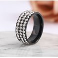 thumbnail image 5 of Thermogenic Moissanite Spinner Rings For Anxiety Fidget Blood Circulatio Ring, 5 of 5