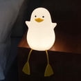 thumbnail image 1 of Luz de noche de pato para bebé, luz de noche LED para niños, decoración de habitación de bebé, lámpara de noche de gaviota, lámpara de silicona USB regulable para niños, luz cálida para dormir, 1 of 5