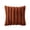 Brown, variant on Ribbed Throw Pillow, Rounded Square Cushion with Raised Channel Texture for Home and Seasonal Display, Sage Green