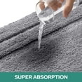 thumbnail image 3 of Juego de alfombras de baño HOMEIDEAS supersuaves, absorbentes y antideslizantes, 3 of 8