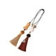 thumbnail image 1 of Accesorios colgantes para espejo de coche, decoración colgante de loto para coche, colgante de estatua de Buda Bodhi tallada en madera de Buda para café, 1 of 8