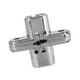 thumbnail image 5 of Bisagra Oculta, Bisagras Ocultas, Bisagras De Puerta Invisibles De aleación De Zinc, Cojinete De Bisagra De Puerta Cruzada Oculta Plata Para Puertas De Gabinete, Accesorios, 5 of 7
