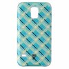 Anna Sui Case for Samsung Galaxy S5 Cell Phones - Blue/white