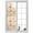 Multicolor, variant on Botanical Floral Window Privacy Film, Retro Purple Pink Yellow Wildflowers Static Cling UV Sun Blocking Heat Control Window Tint Day and Night,Non-Adhesive One Way Windows Privacy Cover 35.4''x78.7''
