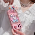 thumbnail image 4 of Funda de teléfono con diseño de estilo muñeca tridimensional, espejo de Hello Kitty, dibujos animados, para iphone Xr Xs 11 12 13 14 15Pro Max, 4 of 4