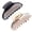 Black+Gold, variant on Vjnyvs 2pcs Glitter Rhinestone Hair Claws Clips For Women Alloy Hairpins Crab Clamp Horsetail Grab Clip Fashion Hair Accessories