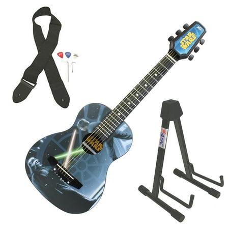 Peavey Star Wars Classic Luke vs Vader 1/2 Size Student Acoustic Guitar & Stand