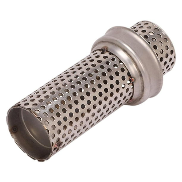 Silenciador de motocicleta, 51 mm 60 mm Silenciador de de motocicleta de material acero inoxidable DB Silenciador de Universal 51 mm corto