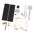 thumbnail image 2 of D Wall Clock,Modern Large 3D Acrylic DIY Wall Clock Large DIY Wall Clock High-Intensity Output, 2 of 13