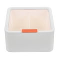 thumbnail image 6 of LEORX cotton makeup organizer Cotton Pad Holder White Moistureproof Storage for Dresser 1Set, 6 of 8