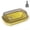 🥝 Yellow_New#577, variant on Top Entry Cat Litter Box Semi-Enclosed Covered Pan • High Sides Control • Deep Detachable Design • Large Capacity Easy Clean with Scoop
