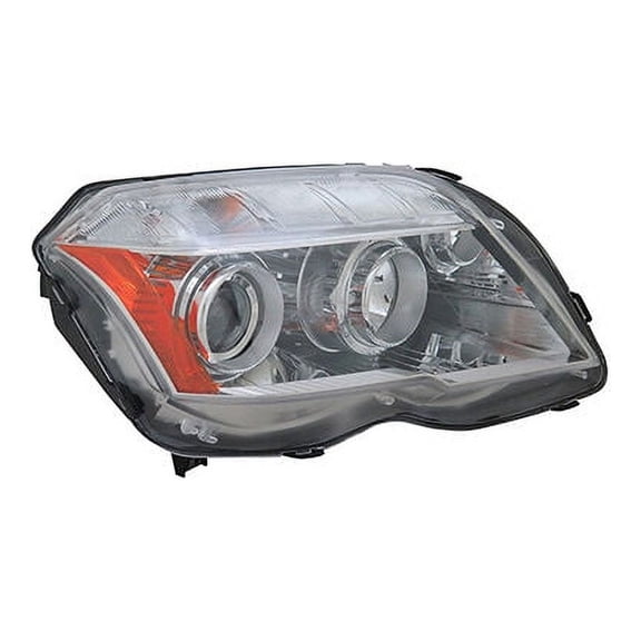 Right Passenger Side Halogen Headlight Assembly - Compatible with 2010 - 2012 Mercedes Benz GLK350 2011