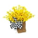 thumbnail image 1 of Cesta de flores artificiales colgantes, corona de flores, regalo decorativo, flores colgantes artificiales para exteriores, jardín, hogar, fiesta en e, 1 of 8
