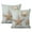 Rustic Beach Theme-starfish-31, variant on Elegant Seaside Relaxation: Set of 2 Nautical 18x18 inch Throw Pillows - Ocean Coral, Seashell, Starfish Square Cushion Covers.