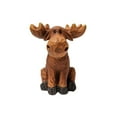 thumbnail image 7 of Whimsical Wood-Cut Look Hand-Carved Moose Eyeglasses Holder Stand, 7 of 7