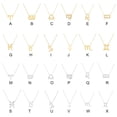 thumbnail image 4 of Ins Doce Signo del zodiaco Amistad Collar Ins Joyería Cadena Encanto Chic Cómodo Personalidad Colgante Accesorio de moda Aries oro Inevent AP009334-01, 4 of 6