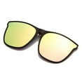 thumbnail image 4 of Polarized Clip-on Sunglasses for Small Faces, UV Protection, TAC Lenses, Fashionable Eyewear, Durable PC Frame, Personality Style, 4 of 5