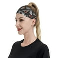 thumbnail image 4 of Wukai Japanese Sushi Hashi Sports sweatband,Men & Women Sweatband Headband for Running, Cross Training, Racquetball, Working Out, 4 of 7