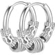 thumbnail image 1 of 2 piezas de pendientes de aro minimalistas con piercings de dragón y tótems para hombre, 1 of 5