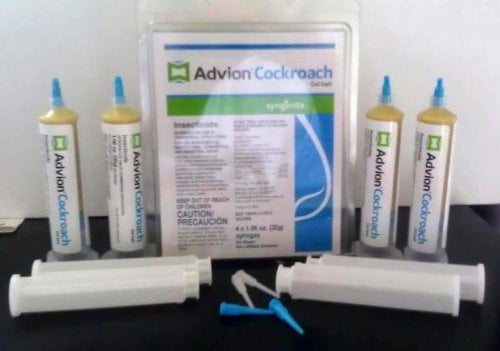Syngenta Advion Roach Killer/Cockroach Gel Bait 4 Tubes with Plunger and Tips US 