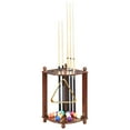 thumbnail image 6 of Hathaway Regent Corner Floor Cue Rack for Billiard Accessories, 6 of 6