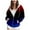 Z03-Red, variant on Towmus Women's Tie-Dye Zip-Up Hoodie Cute Drawstring Gradient Hoodies Long Sleeve, With Pocket XS-6XL