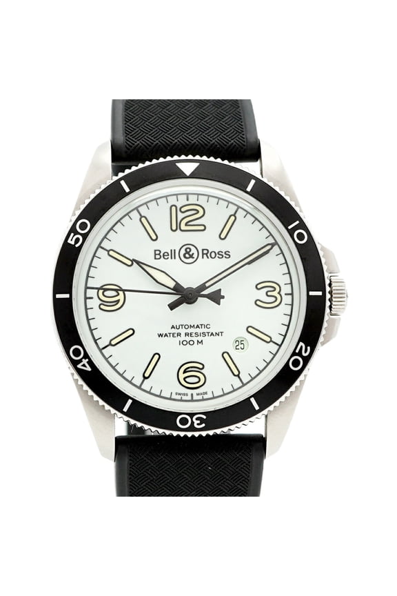 Pre-Owned Bell & Ross Aeronavale BRV2-92 Green Dial Men's Watch (Good)