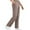 #382-Pink, variant on Roncen Women's Solid Color Cargo Jogger Pants - Stretch Fit Casual Trousers with Drawstring Waist & Zippered Pockets
