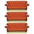 thumbnail image 1 of Sofá Friends con imán de espuma 3D, lote de 3 unidades, Monogram International, 1 of 3