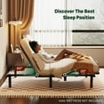 thumbnail image 2 of FitStand Home 9 in Adjustable Height and Whisper-Quiet Durable Motor Power Adjustable Bed Frames, Queen, 2 of 6