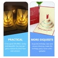 thumbnail image 3 of Minkissy Cartes d'Anniversaire Musique Design Pop-Up Rouge Cardstock 1 Ensemble, 3 of 8