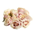 thumbnail image 2 of 10 Piezas de Cabeza de de Seda Artificial para Guirnaldas de Bricolaje Decoración de Boda 4,5 Cm / 1,78 Pulgadas champán Baoblaze Cabeza de flor, 2 of 7