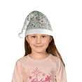 thumbnail image 5 of Bingfone Fairy Floral for Kids Christmas Hat Santa Hat for Boys Girls Teenager for Christmas New Year Xmas Festive Holiday Party Supplies Gifts, 5 of 6
