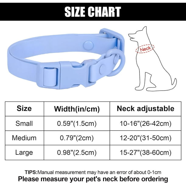 Dog collar rubber clearance
