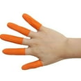 Chidian 100pcs Finger Cots Finger Protective Gloves Finger Sleeves Non