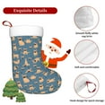 thumbnail image 5 of Yiaed French Bulldog Yoga Print Christmas Stockings, Christmas Stockings Hanging Ornaments, Christmas Stockings for Family Christmas Holiday Decorations, 5 of 7