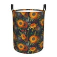 thumbnail image 6 of Picia Sunflowers Large Laundry Basket, Waterproof, Freestanding Laundry Hamper, Collapsible Tall Clothes Hamper with Extended Handles-Medium, 6 of 8
